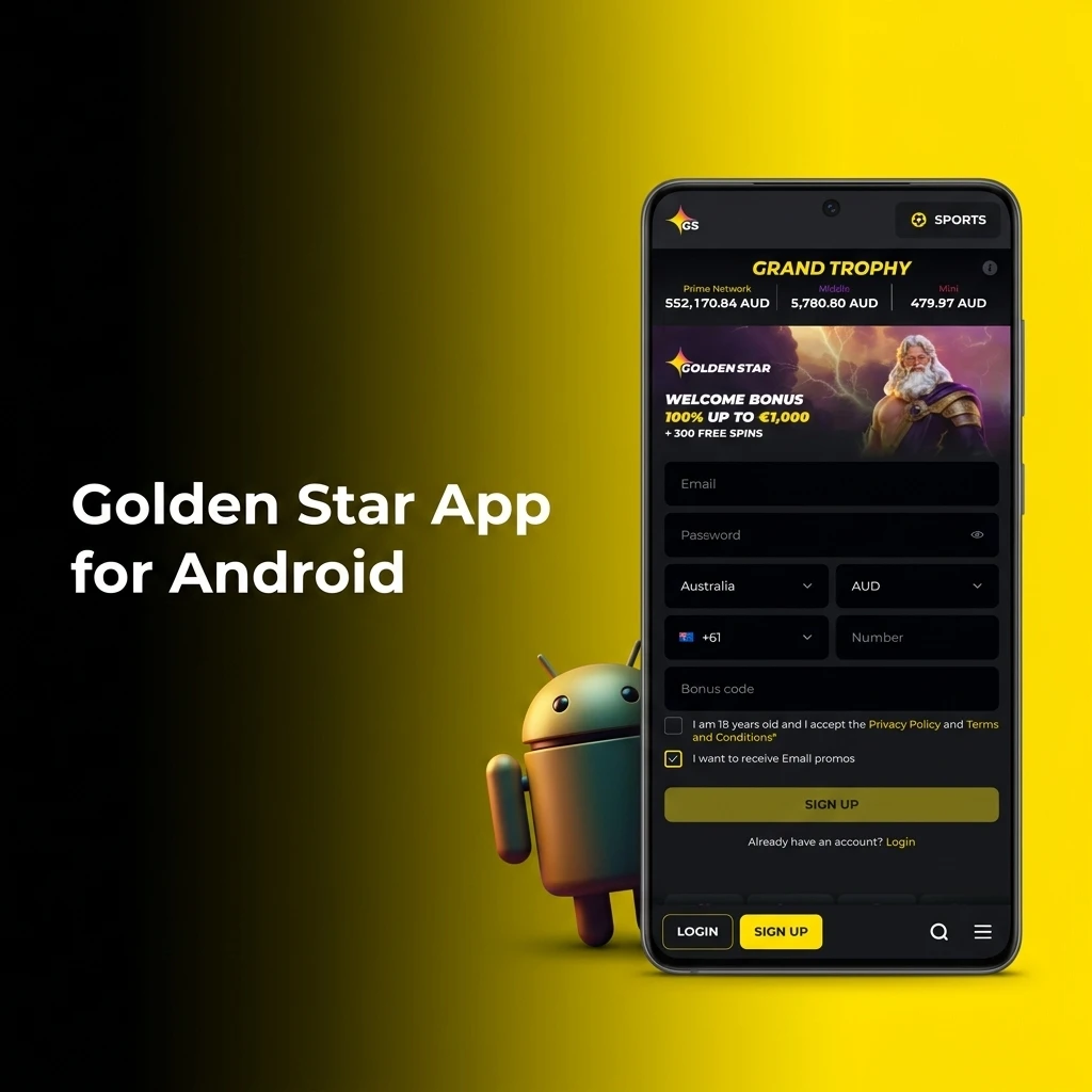 Golden Star Android app APK download and installation guide for devices running Android 5.0 or higher