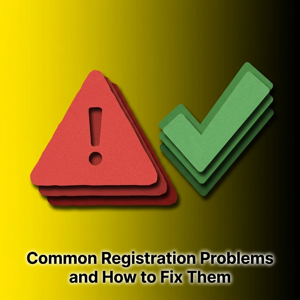 Common online casino registration problems and solutions including email issues, form errors, and account flags