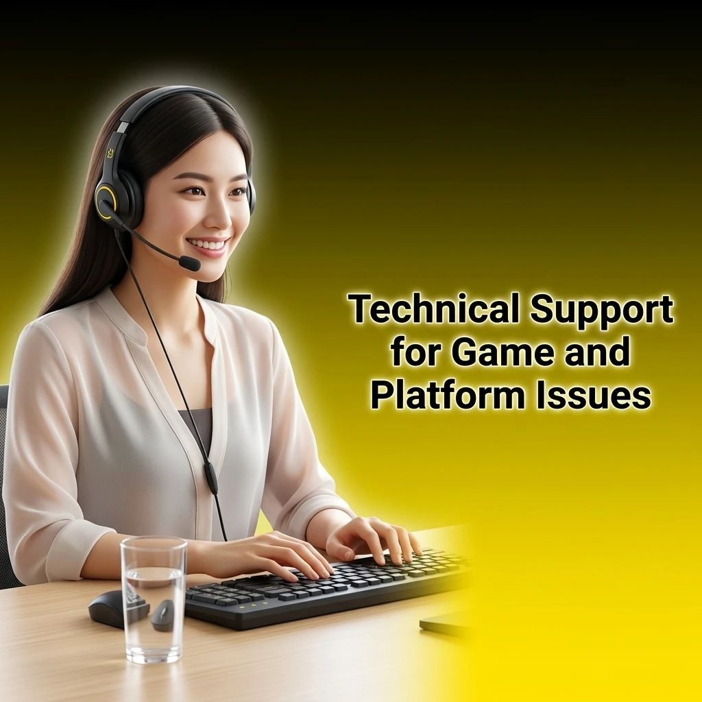 Online casino technical support team helping resolve game crashes, disconnections, and platform issues via live chat or email
